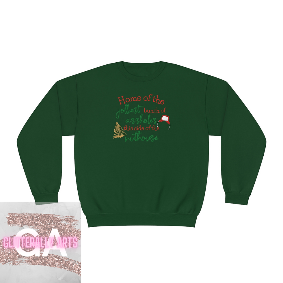 Thumbnail: Jolliest Bunch of Assholes || Unisex NuBlend® Crewneck Sweatshirt