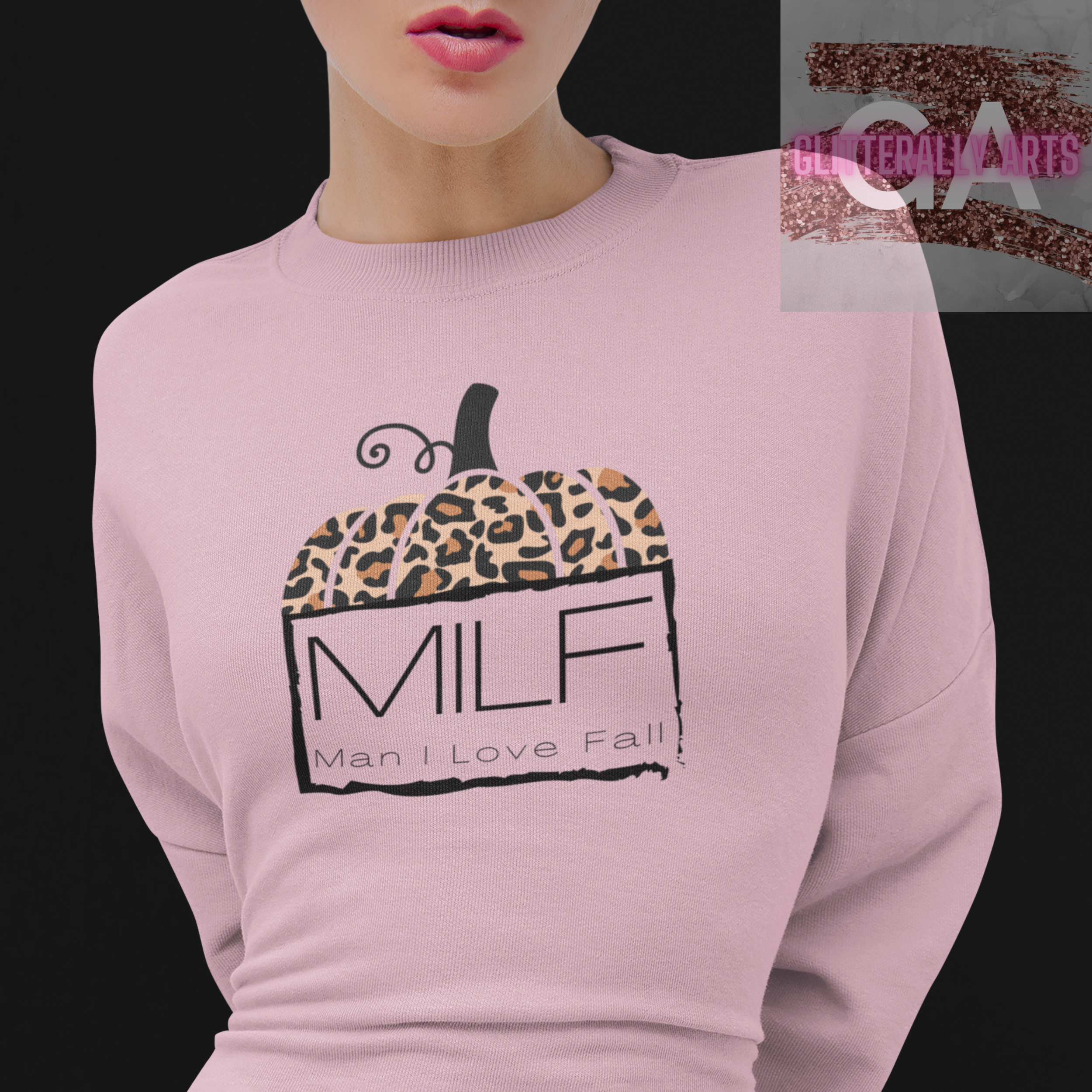 Man I Love Fall || MILF Harvest apparel || Unisex NuBlend® Crewneck Sweatshirt