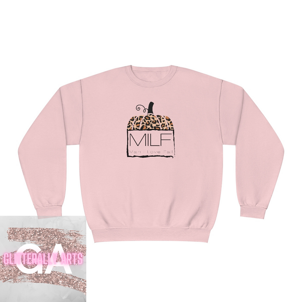 Thumbnail: Man I Love Fall || MILF Harvest apparel || Unisex NuBlend® Crewneck Sweatshirt