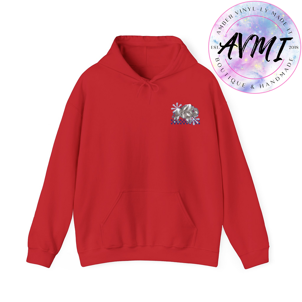 Thumbnail: Buffalo Rivalry Vibes || Buff Football Apparel || Unisex Heavy Blend Hoodie