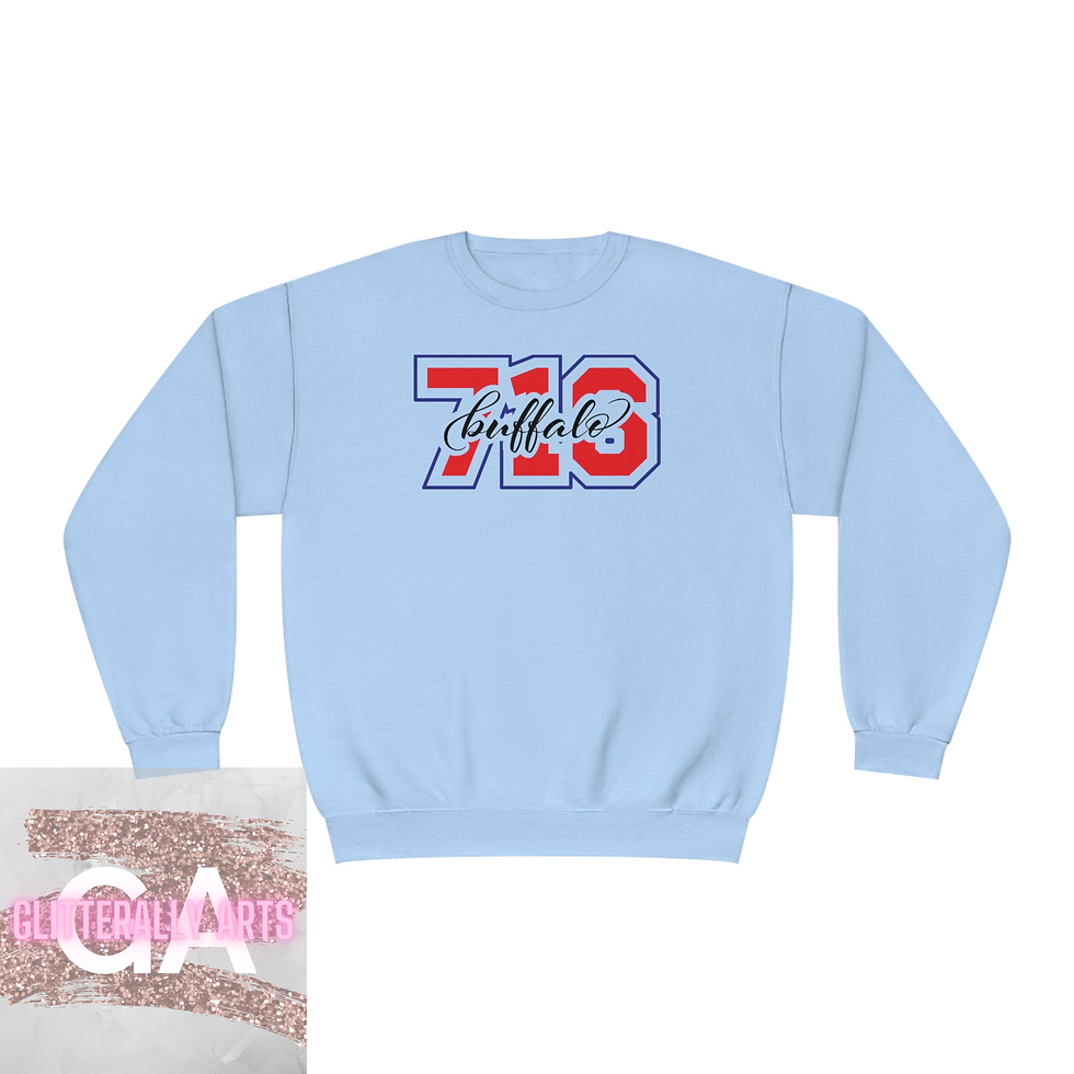 Thumbnail: Buffalo 716 || Buffalo Apparel || Unisex NuBlend® Crewneck Sweatshirt