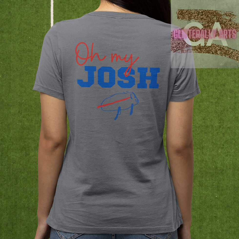Oh my Josh || Buffalo Football apparel || Unisex Heavy Cotton Tee