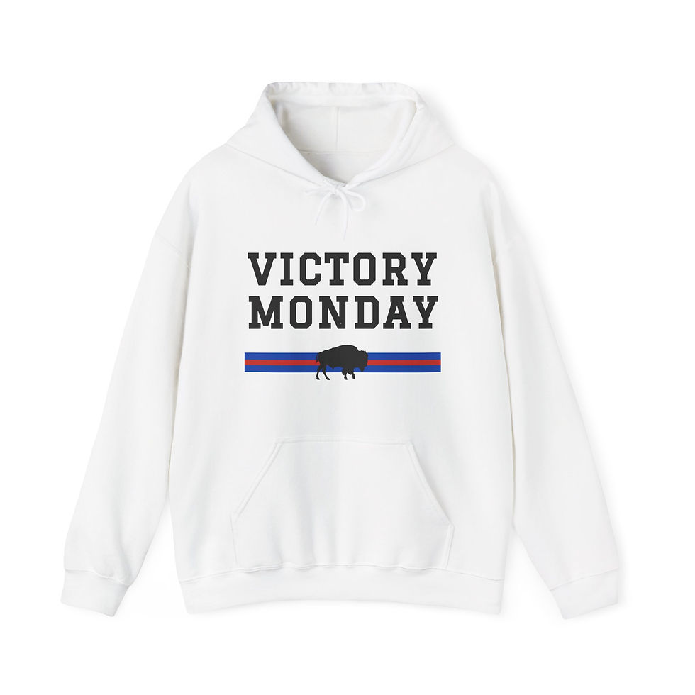 Victory Monday || Football Hoodie || Unisex Heavy Blend Hooded Sweatshirt