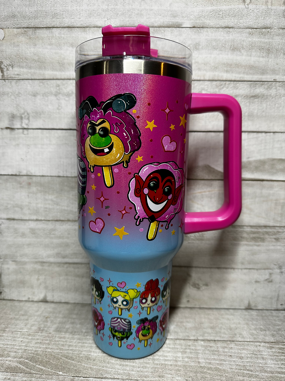 Thumbnail: Powder Puff || Cartoon Show || 40 oz Tumbler