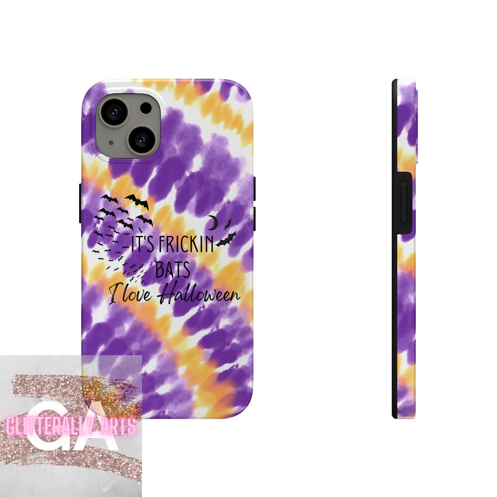 Thumbnail: Frickin Bats I love Halloween || iPhone Case || Tough Phone Cases