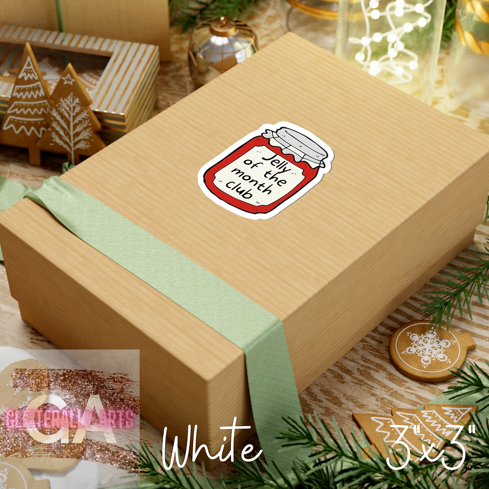 Thumbnail: Jelly of the Month Club || Christmas || Kiss-Cut Stickers