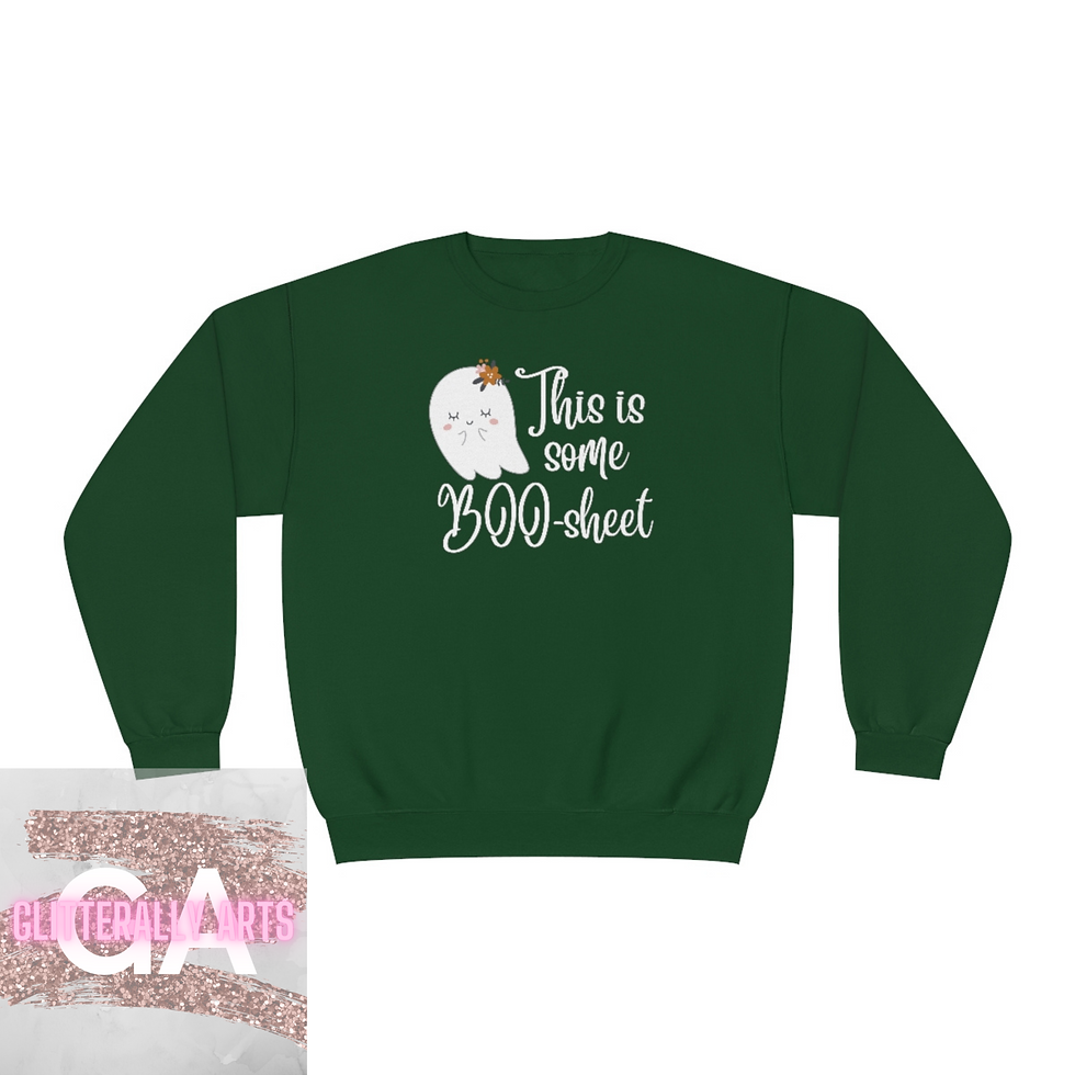 Thumbnail: This is some Boo-sheet || Unisex NuBlend® Crewneck Sweatshirt