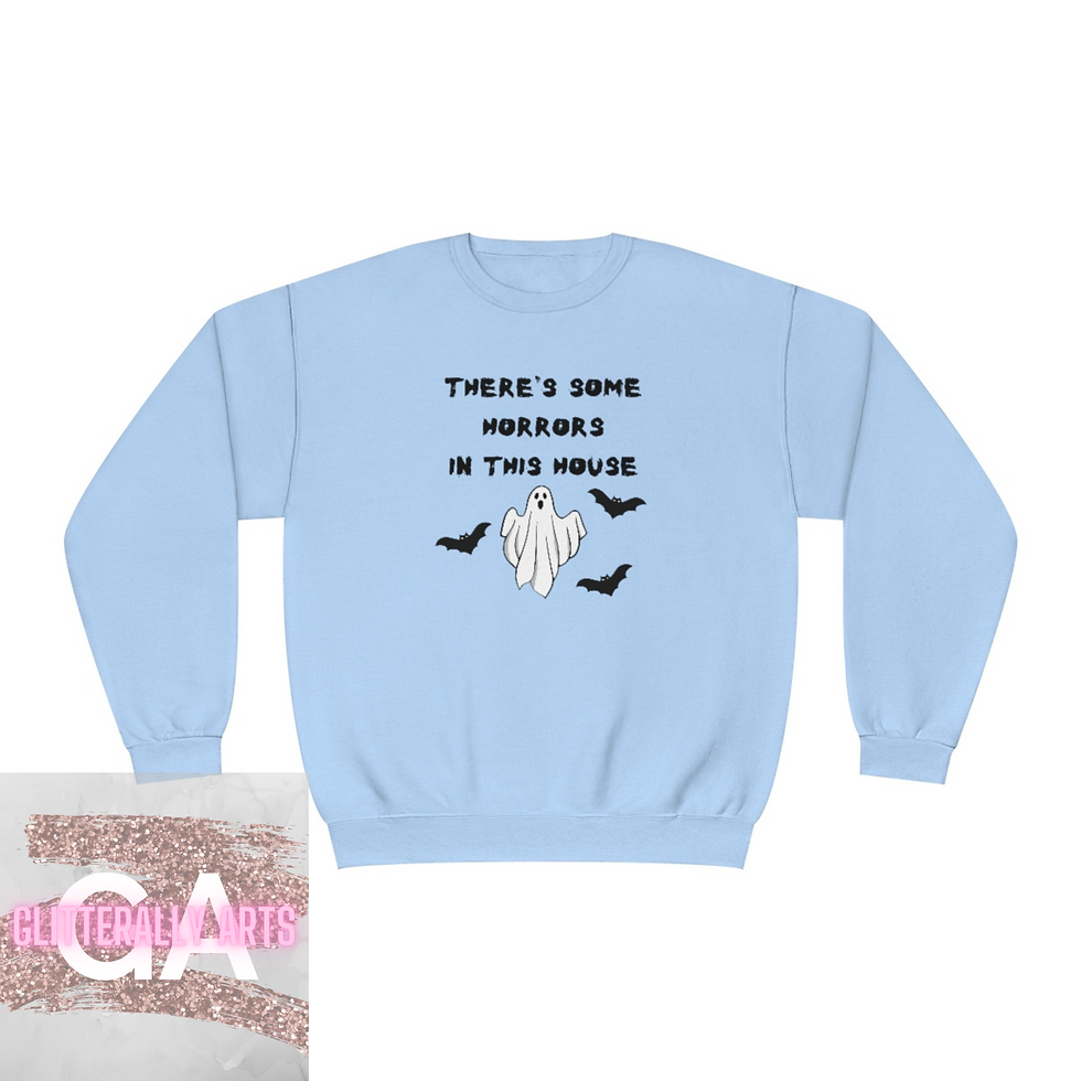 Thumbnail: There's Some Horrors in this House || Unisex NuBlend® Crewneck Sweatshirt