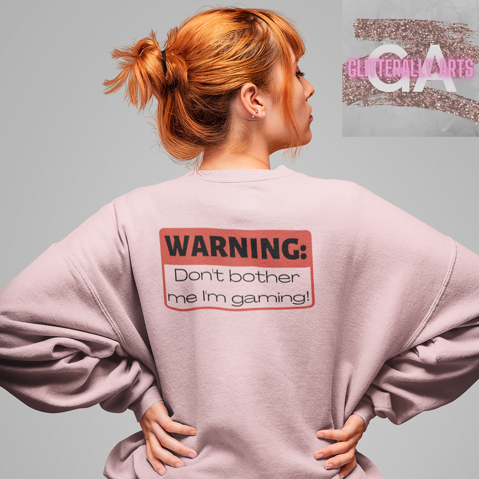 Thumbnail: Don't Bother Me I'm Gaming || Gaming Junkie || Unisex NuBlend® Crewneck