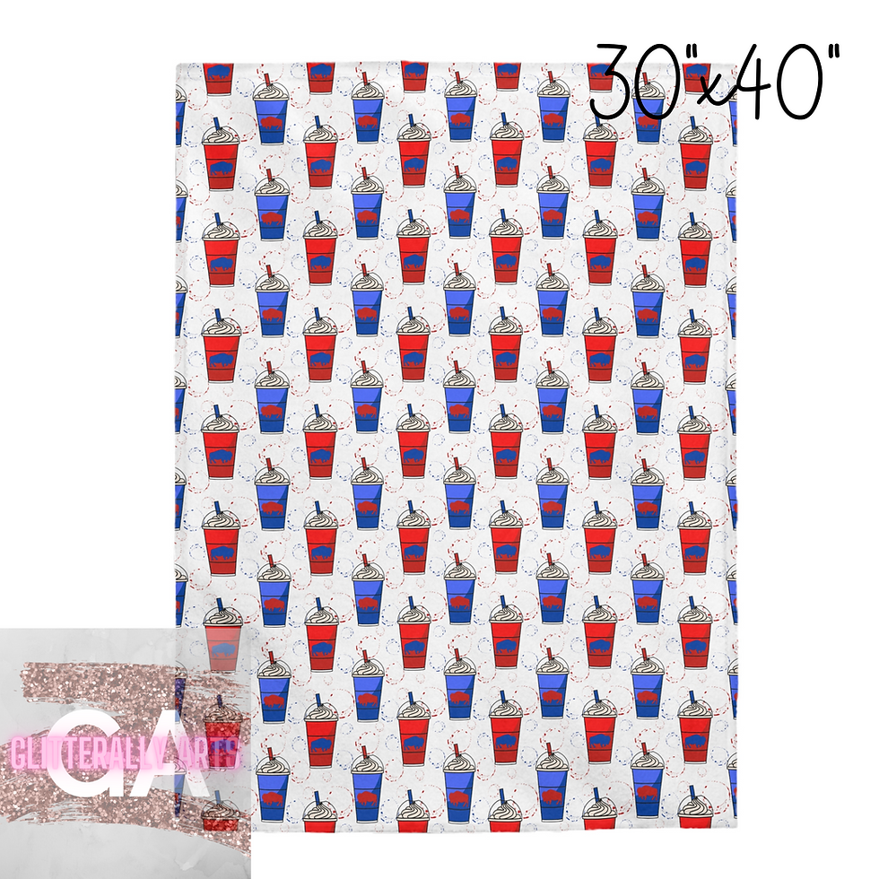 Thumbnail: Buffalo Frap Throw Blanket || New Home Gift || Velveteen Plush Blanket