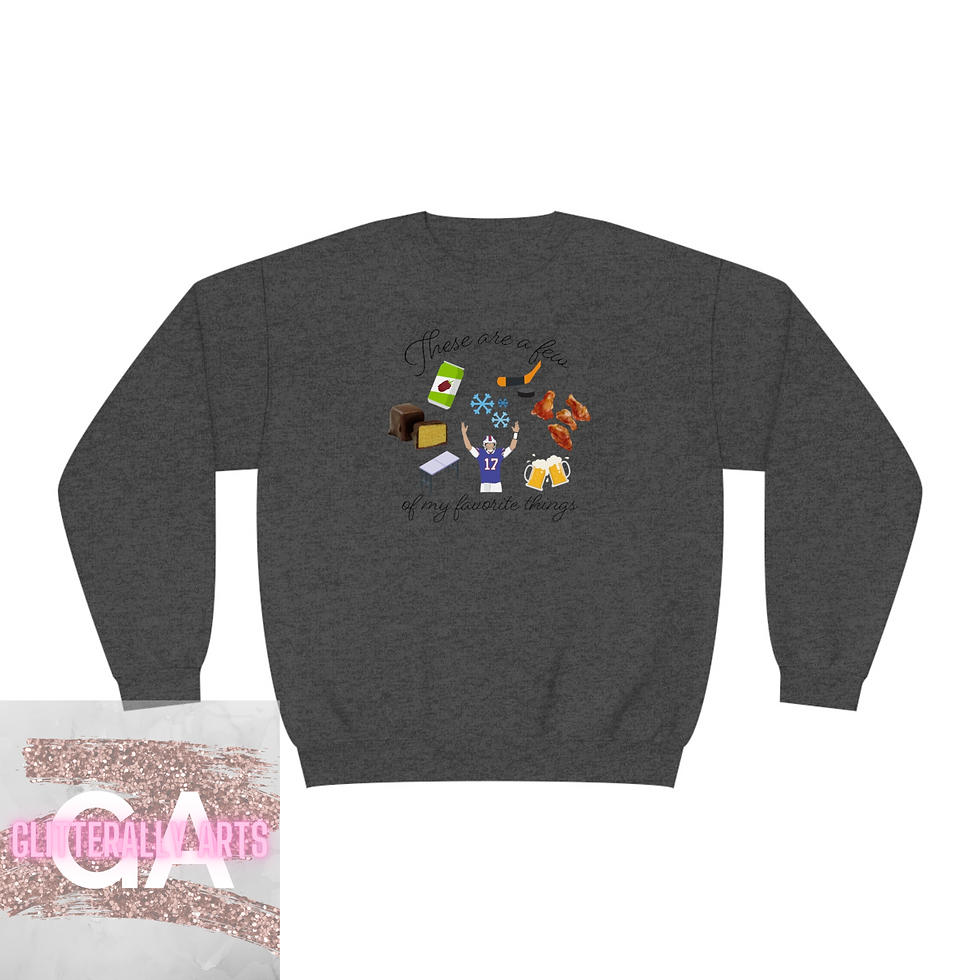 Thumbnail: These are a few of my favorite things || Buffalo Apparel || Unisex Crewneck