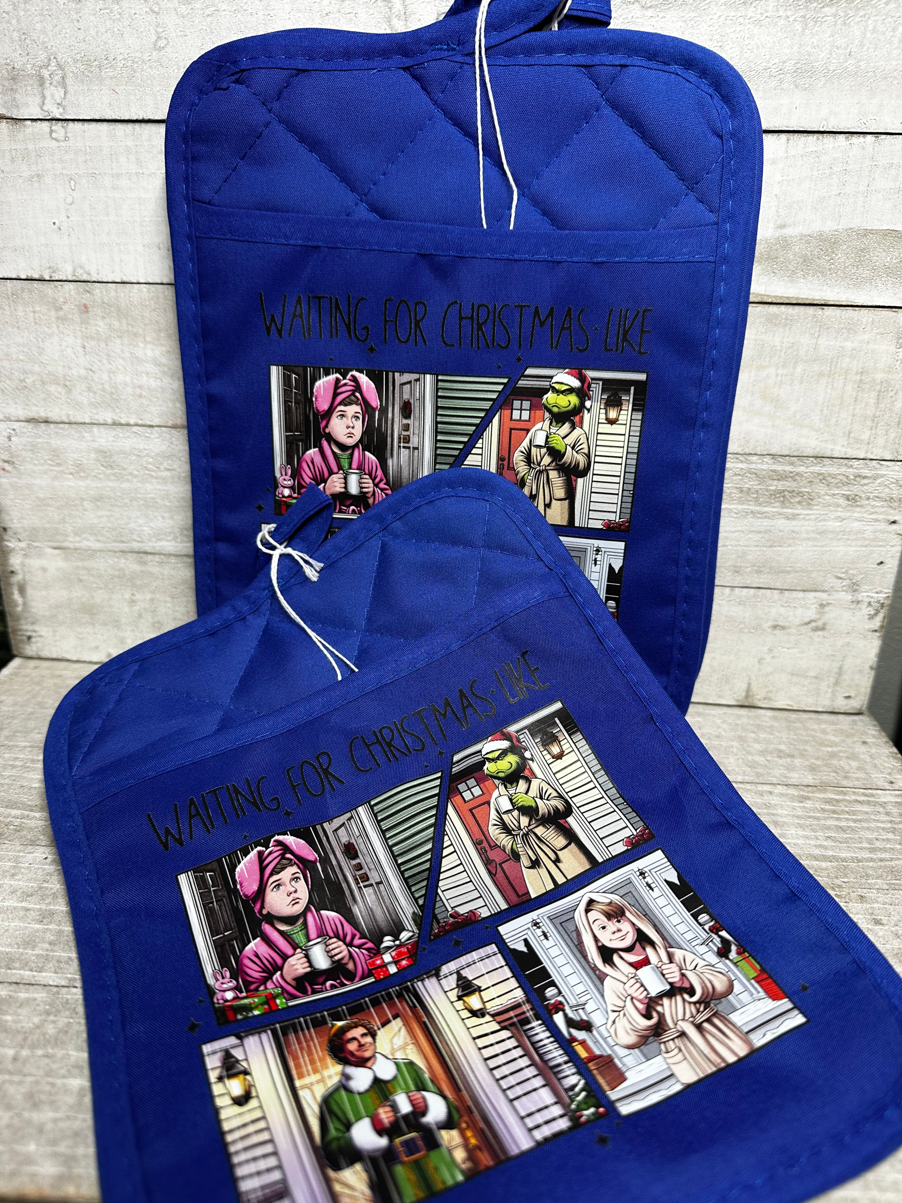 Waiting for Christmas || Christmas Movie Holiday || Pot Holder