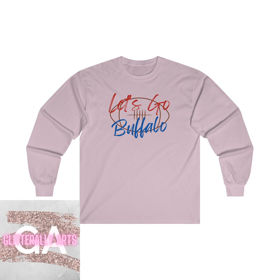 Thumbnail: Let's Go Buffalo || Football Apparel || Ultra Cotton Long Sleeve Tee