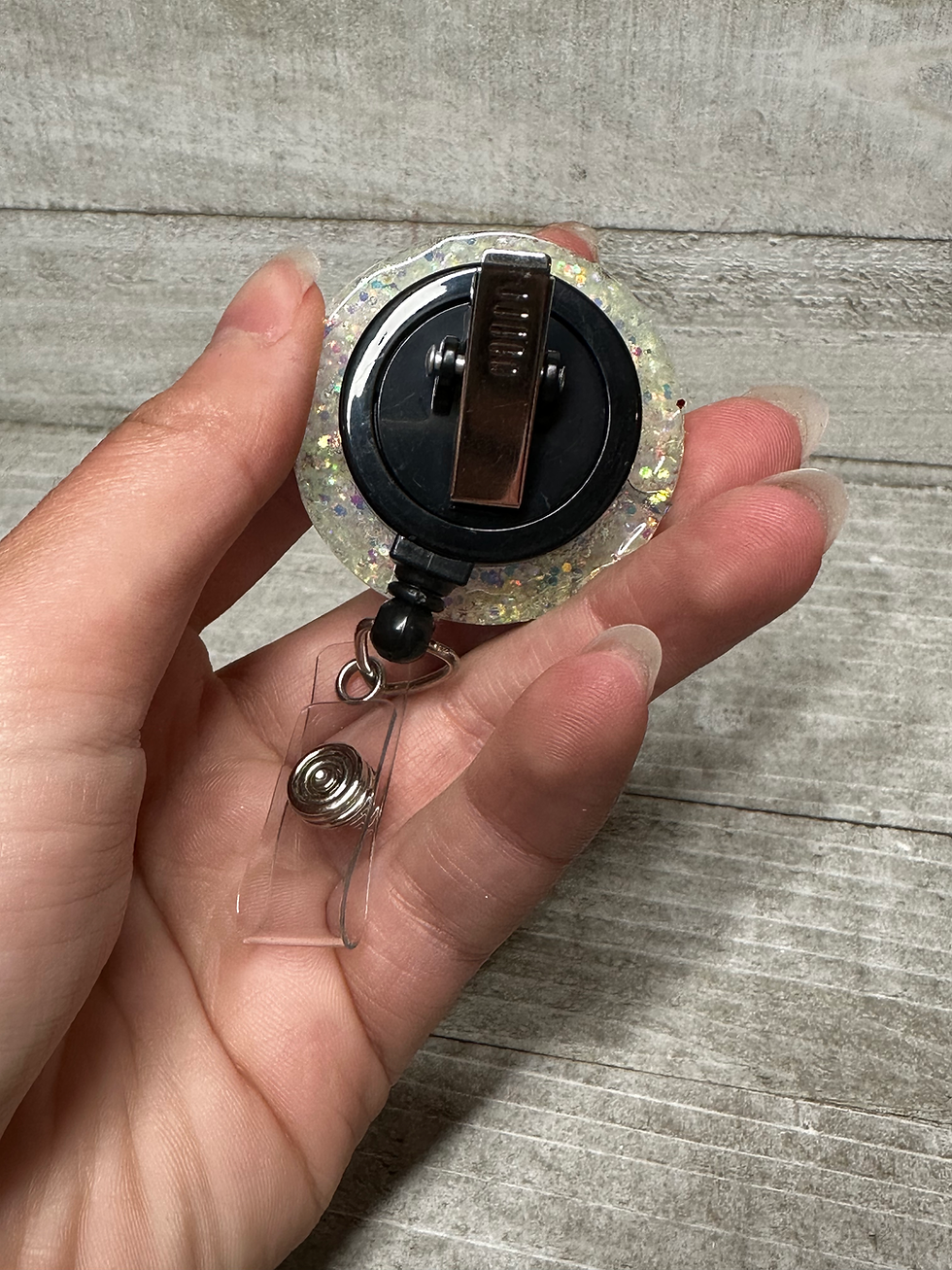Thumbnail: Coffee || Mermaid Lady  || Small Phone Grip || Badge Reel