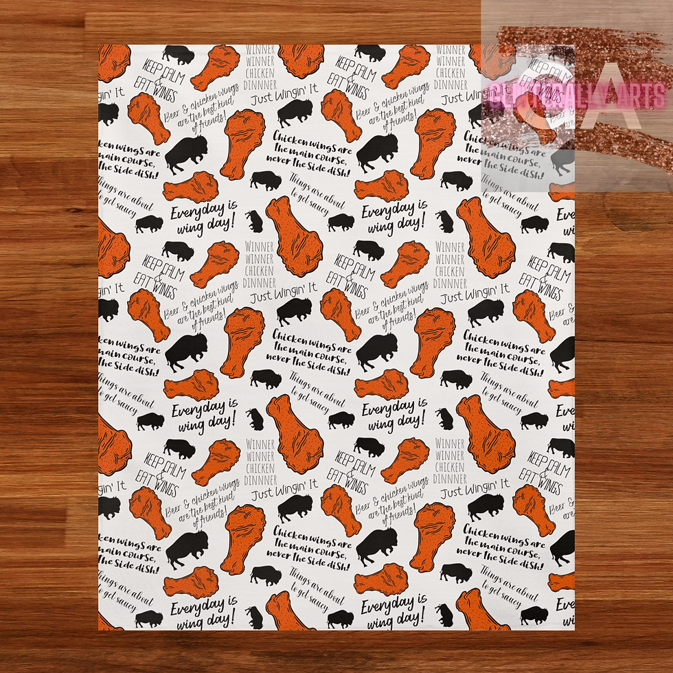 Buffalo Wing Quote Throw Blanket || New Home Gift || Velveteen Plush Blanket