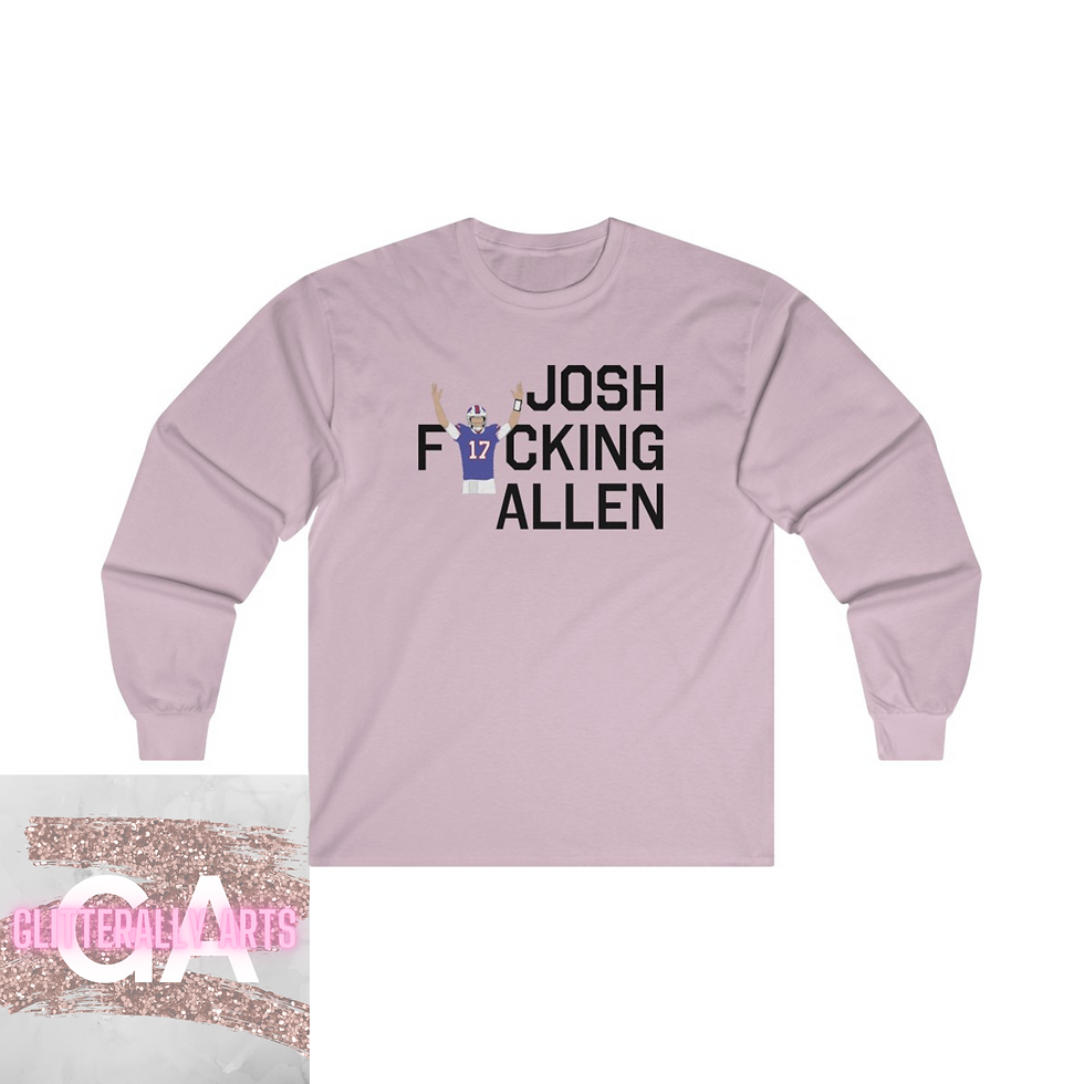Thumbnail: Josh Fin' Allen || Buffalo Football || Ultra Cotton Long Sleeve Tee