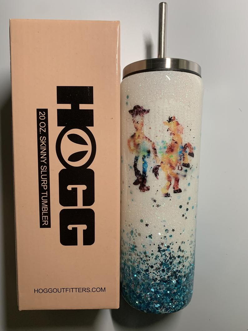 Thumbnail: Toy Story Tumbler || 20 oz Skinny Slurp Tumbler ||