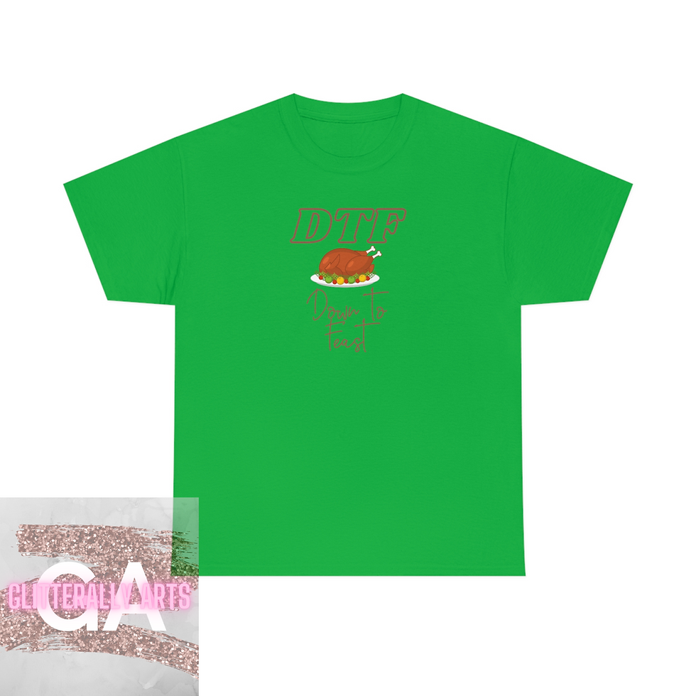 Thumbnail: DTF - Down to Feast || Unisex Heavy Cotton Tee