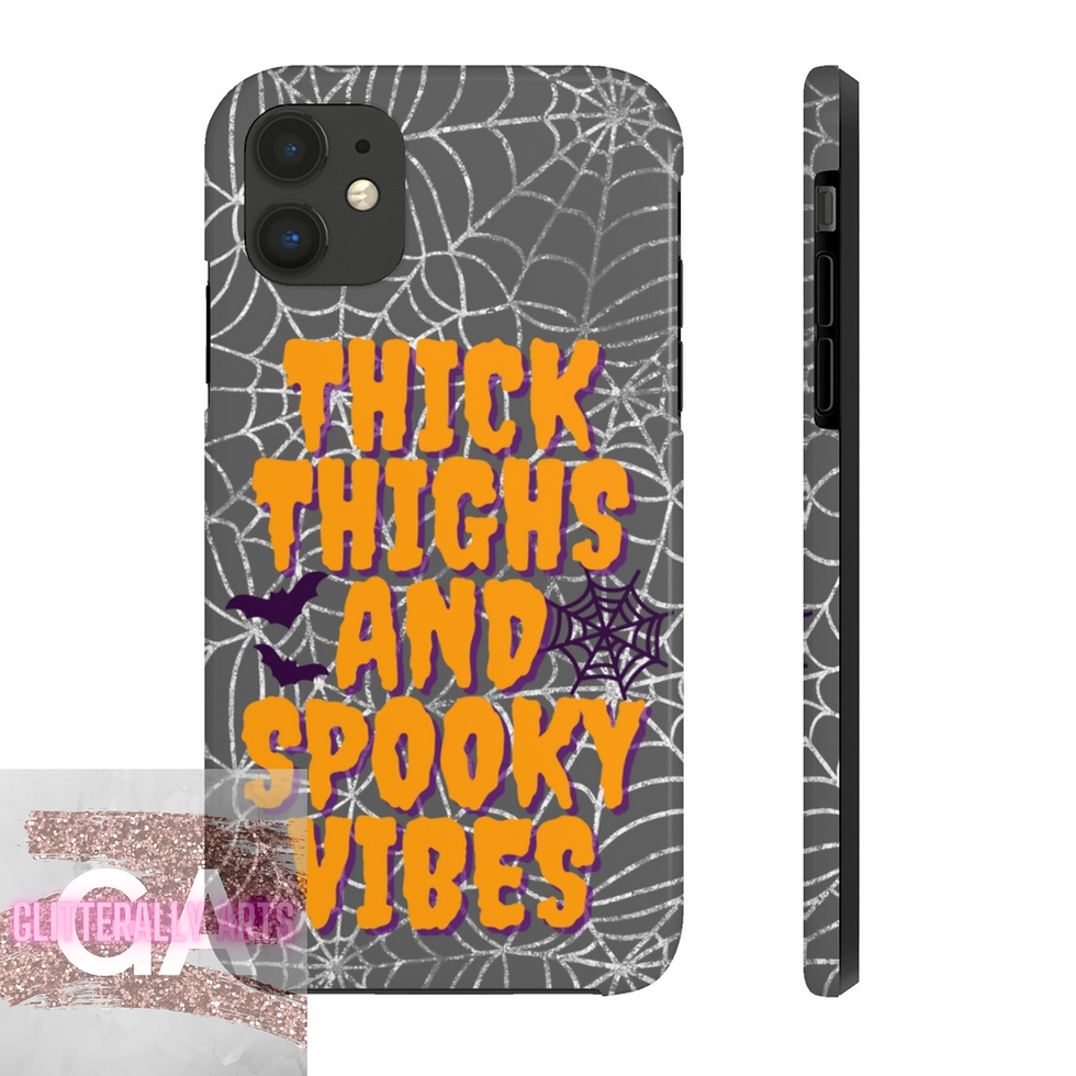 Thumbnail: Thick Thighs and Spooky Vibes || iPhone || Tough Phone Cases