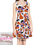 Thumbnail: Buffalo Wings & Football pattern || Girls' Sleeveless Sundress (aop)