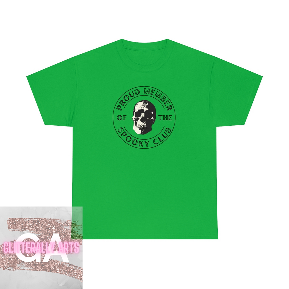 Thumbnail: Proud Member of the Spooky Club || Halloween Tshirt || Unisex Heavy Cotton Tee