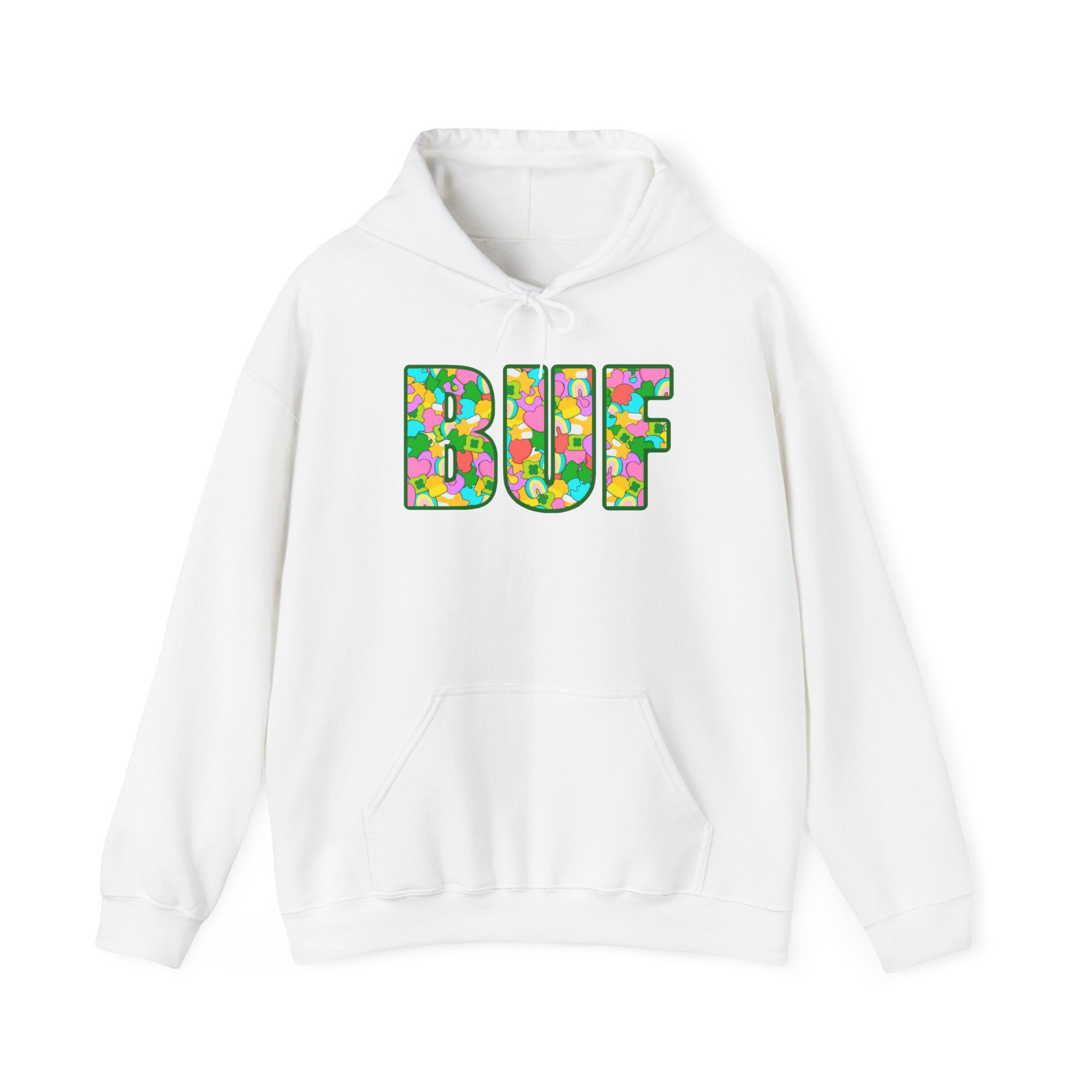 BUF Marshmallows || St. Patty's Day || Unisex Heavy Blend Hoodie