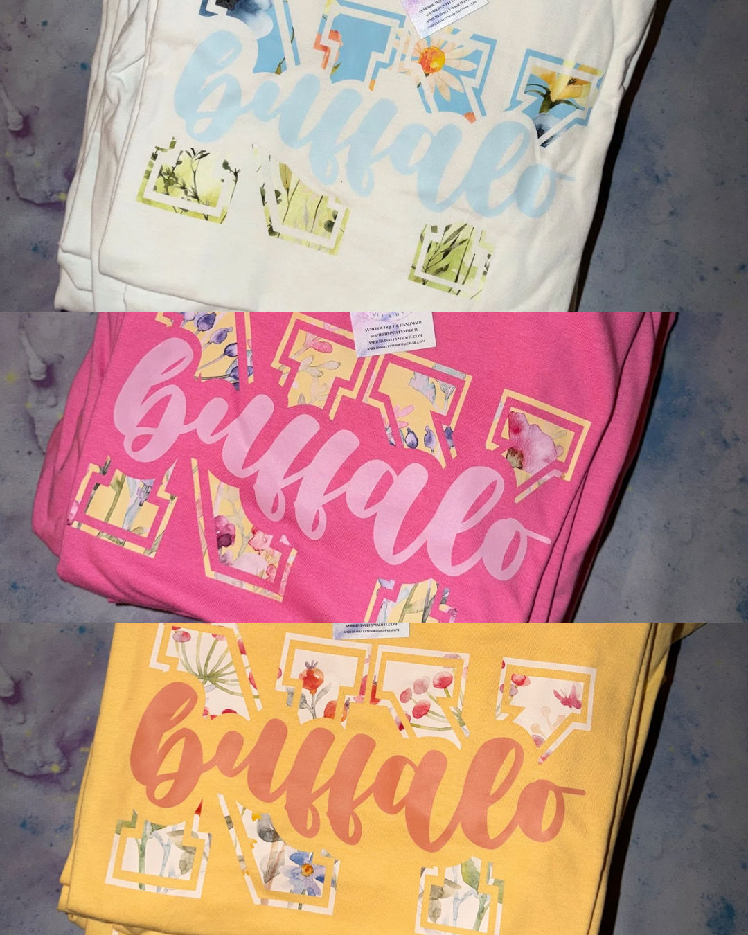 Buffalo NY Floral || Spring Flowers || Ready To Ship Apparel
