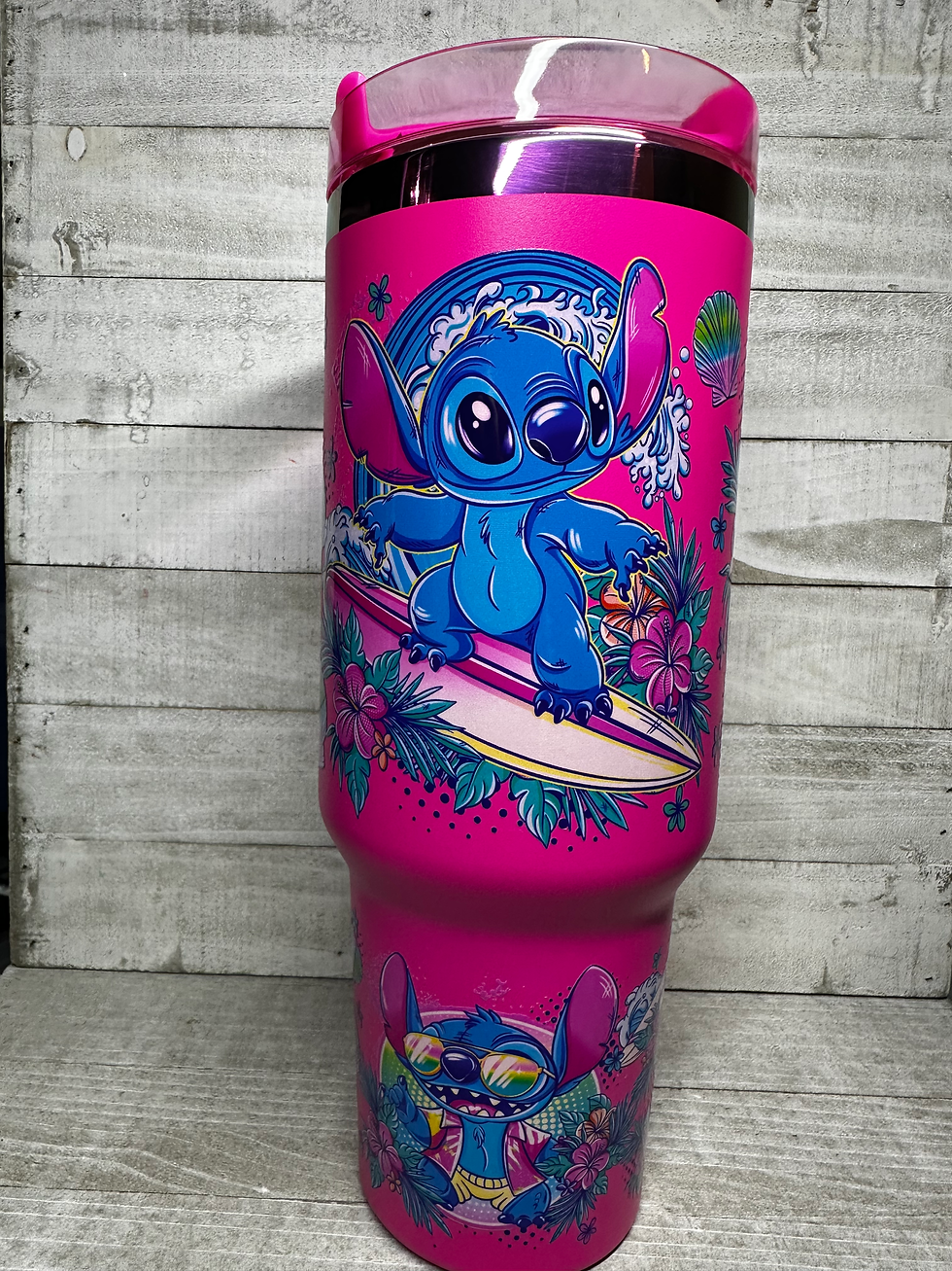 Thumbnail: Blue Alien Surfer || Experiment 626 || 40 oz Tumbler