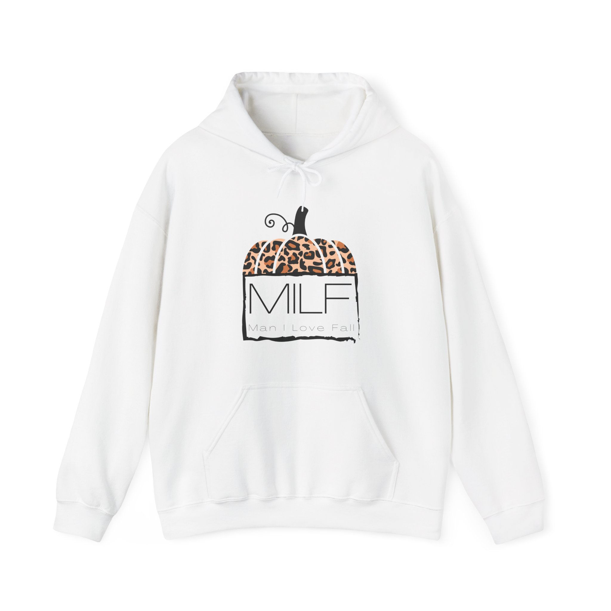 Man I Love Fall || MILF Harvest apparel Hoodie || Unisex Hooded Sweatshirt