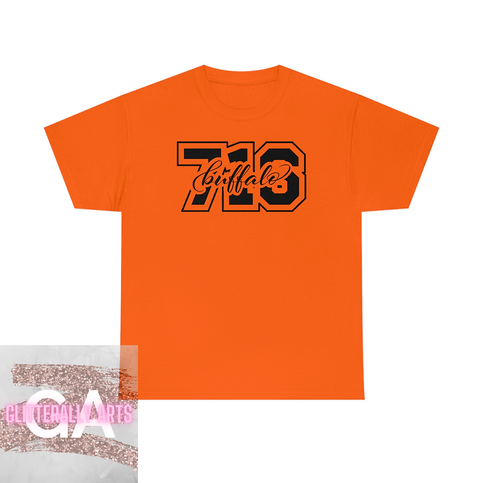 Thumbnail: 716 Buffalo || Buffalo Apparel || Unisex Heavy Cotton Tee