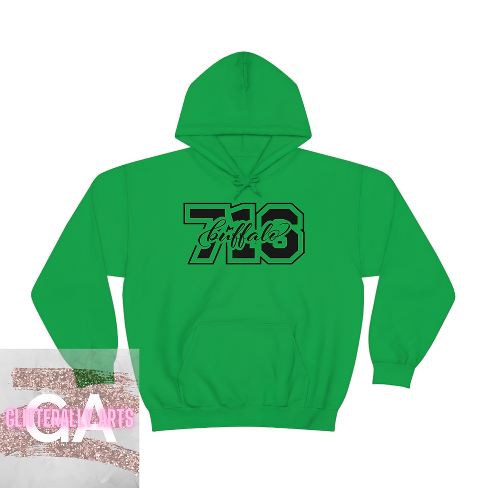 Thumbnail: 716 Buffalo || Buffalo Apparel || Unisex Heavy Blend Hooded Sweatshirt