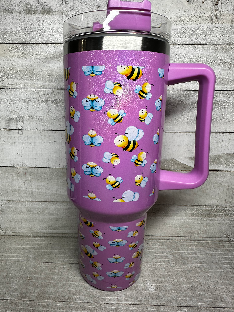 Thumbnail: Bumble Bees || Spring Summer || 40 oz Tumbler