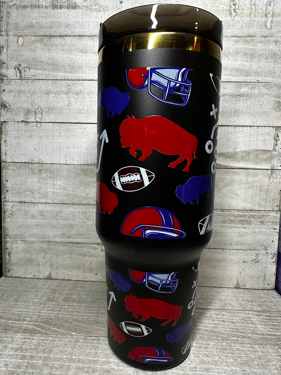 Thumbnail: Buffalo Plays || Buffalo Football || 40 oz Tumbler