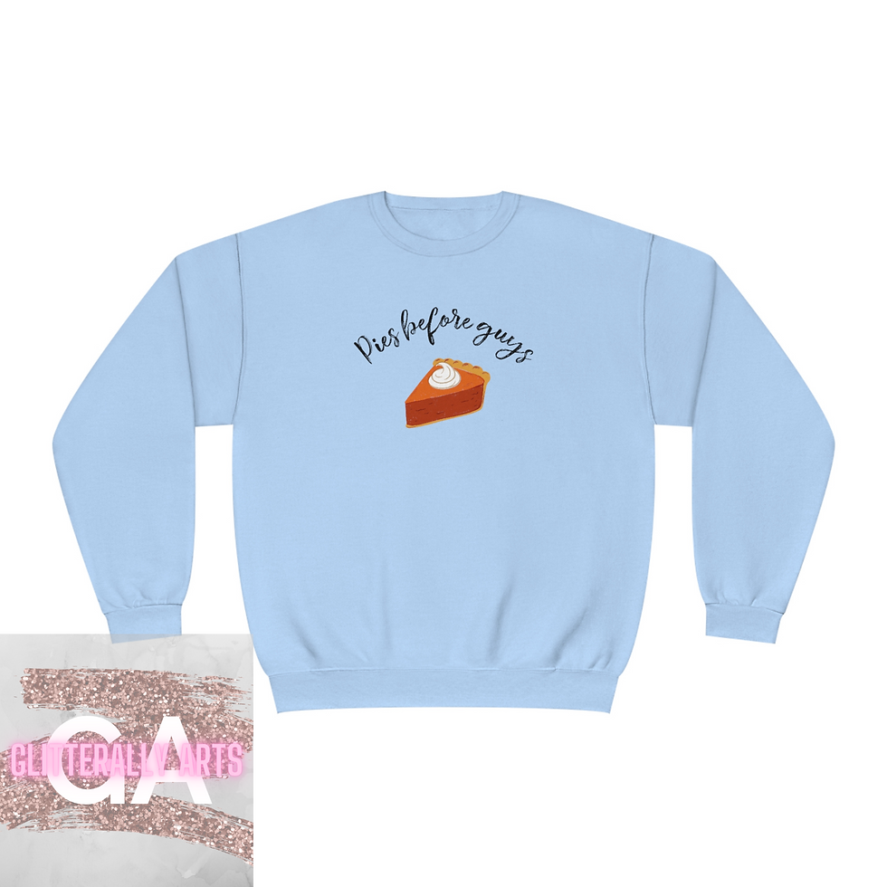 Thumbnail: Pies before Guys || Unisex NuBlend® Crewneck Sweatshirt