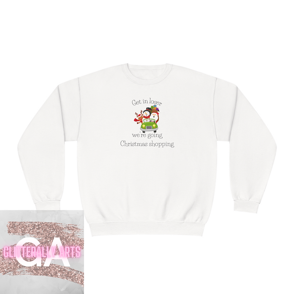 Thumbnail: Get in Losers we are going Christmas Shopping || Unisex NuBlend® Crewneck