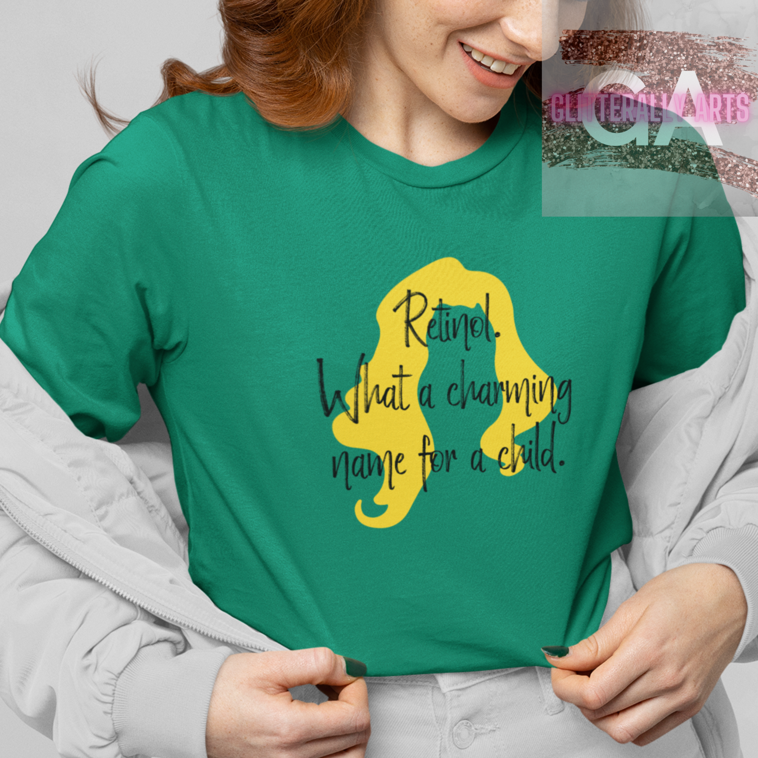 Retinol. What A Charming Name || Hocus Pocus 2 || Ultra Cotton Long Sleeve Tee