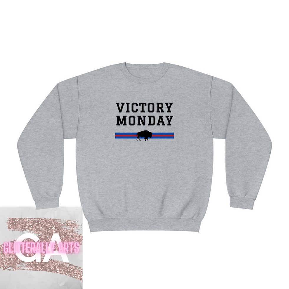 Thumbnail: Victory Monday || Buffalo Football || Unisex NuBlend® Crewneck Sweatshirt