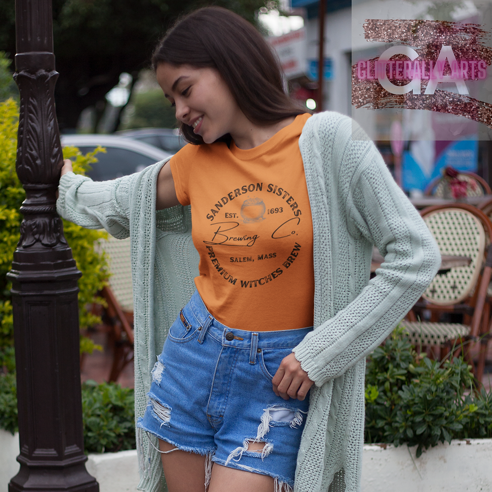 Sanderson Sisters Brewing Co. || Halloween Tshirt || Unisex Heavy Cotton Tee