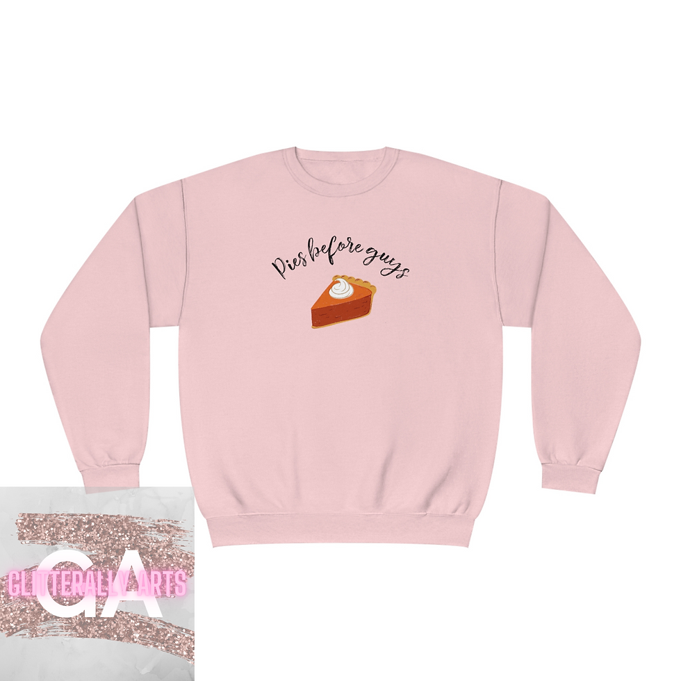 Thumbnail: Pies before Guys || Unisex NuBlend® Crewneck Sweatshirt