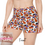 Thumbnail: Buffalo Wings & Football pattern || Buffalo New York || Women's Shorts (AOP)