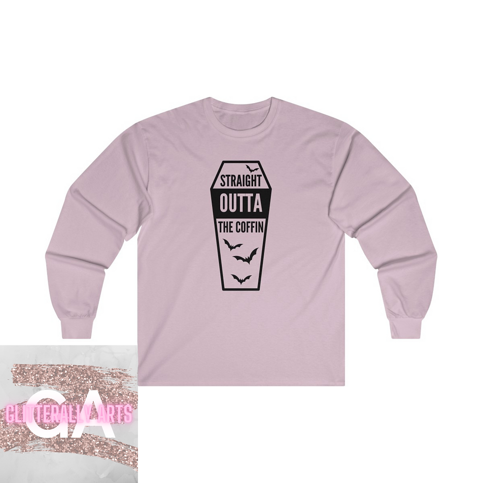 Thumbnail: Straight Outta the Coffin || Ultra Cotton Long Sleeve Tee