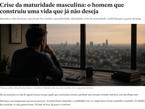 Crise da maturidade masculina: o homem que construiu uma vida que já não deseja