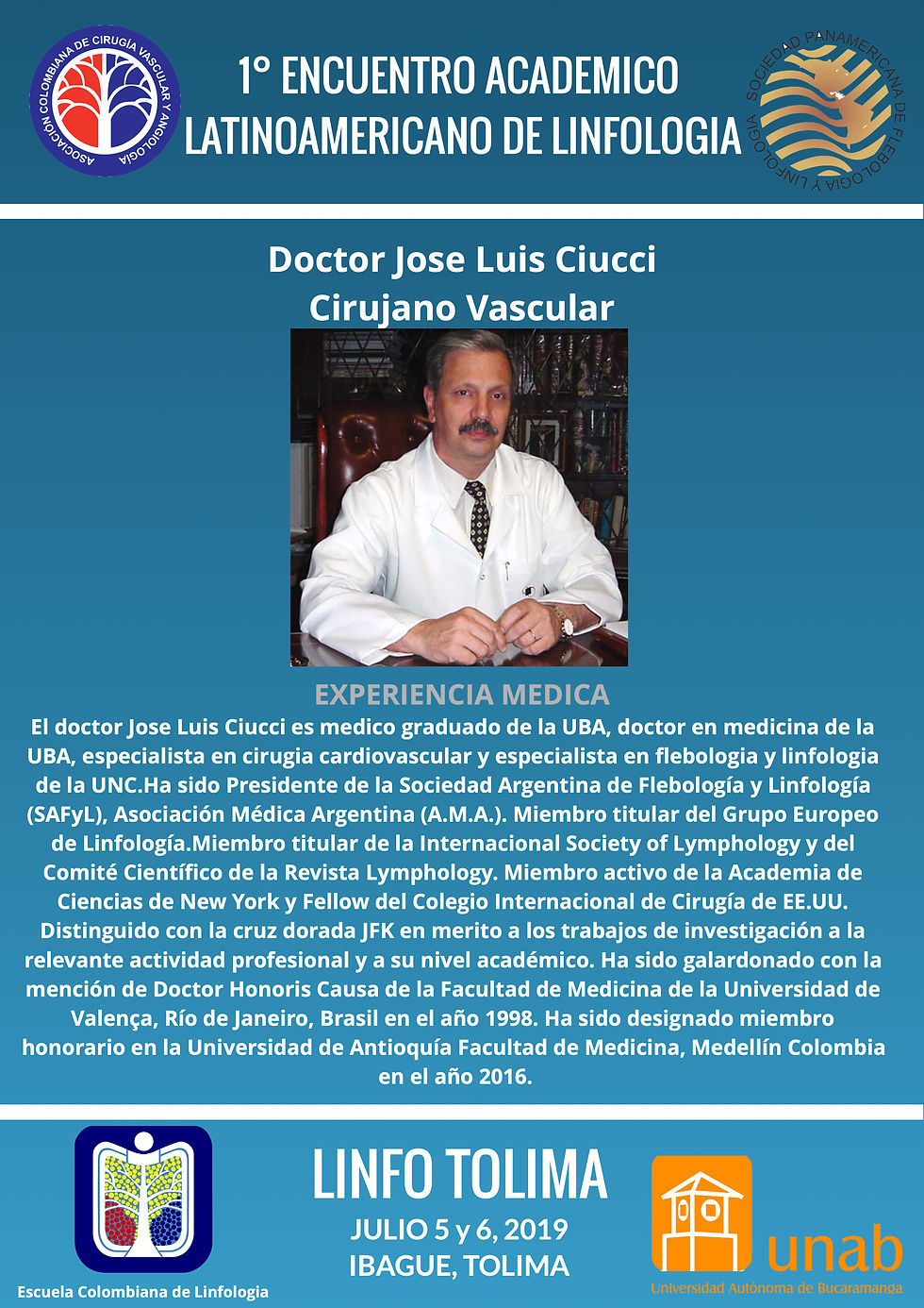 DOCTOR CIUCCI CURRICULUM POSTER