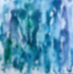 1907037ZA 20x20 Angela Marie 'Blue Slice II' 20R055