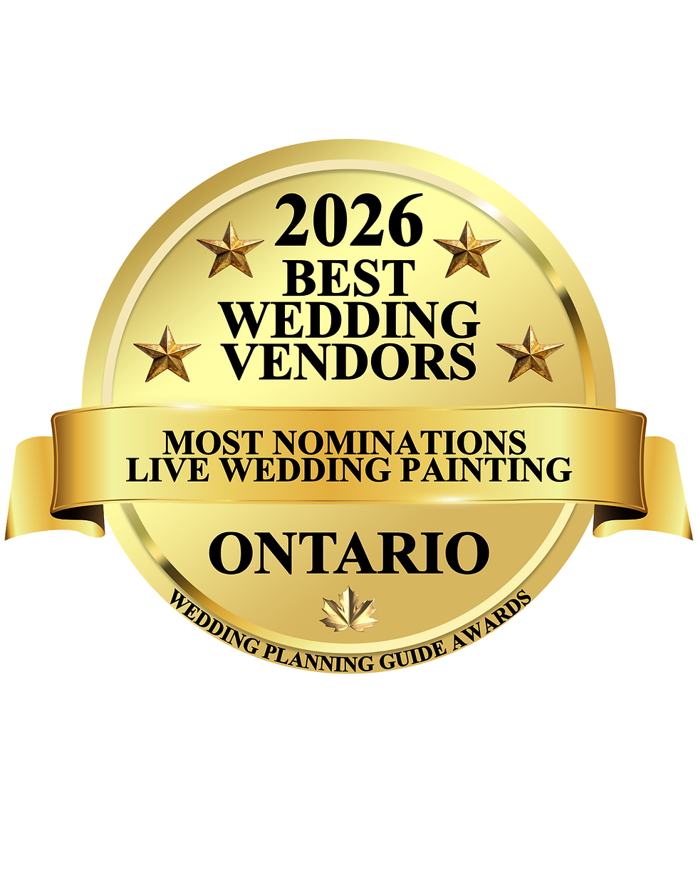 most nominations  Live Wedding Painting