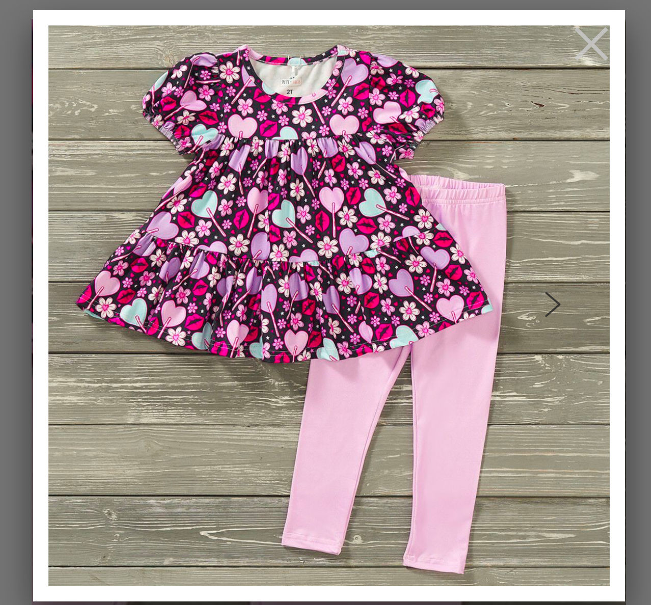 Sucker for Love 2pc pant set(sleeveless)