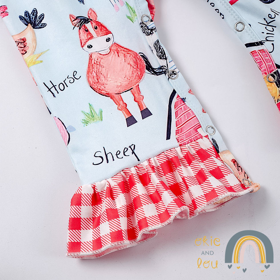 Thumbnail: Farm Life Sleeveless Romper