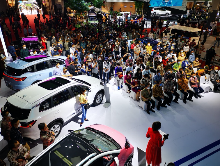Stand de Chery en IIMS