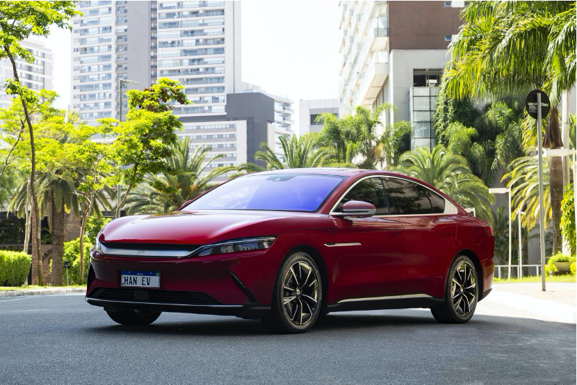 El BYD HAN EV.