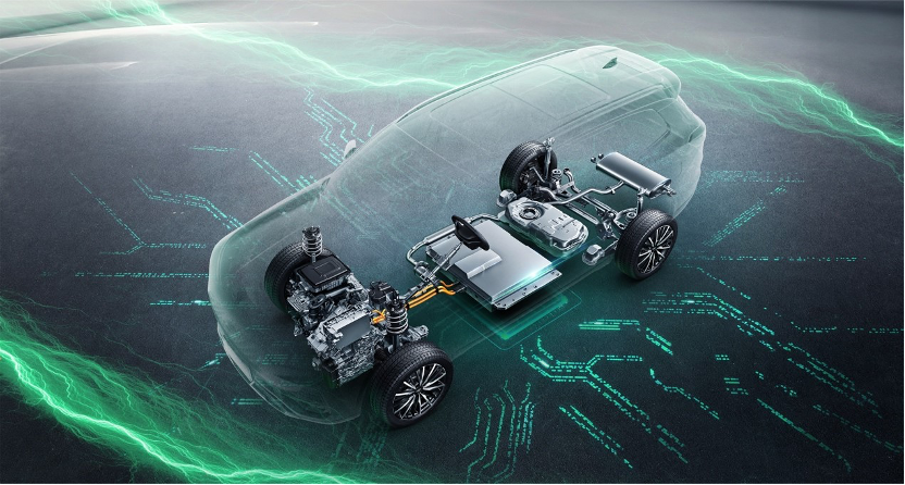 Ilustración: aplicación de Chery de tecnologías híbridas en sus productos